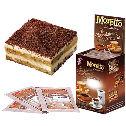 Horúca čokoláda tiramisu Moretto