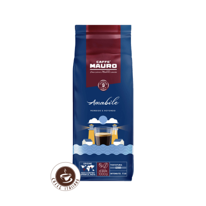 Mauro amabile 1kg zrnkova kava logo