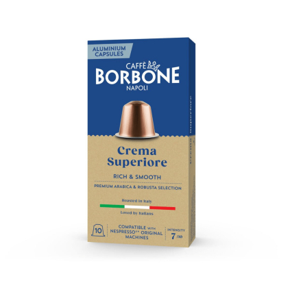 Caffe Borbone Nespresso Alluminio Crema Superiore