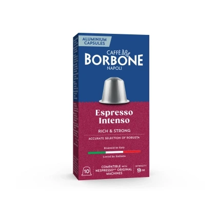 Caffe Borbone Nespresso Alluminio Espresso Intenso