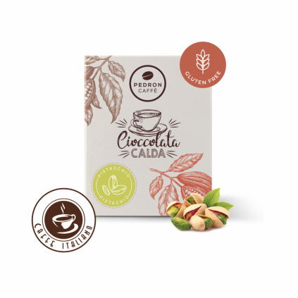 Horúca čokoláda Pedron - Pistácia, 20x30g porciovaná