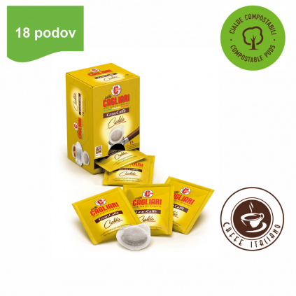 Cagliari Gran Caffe e.s.e pody 18ks x 7,5g