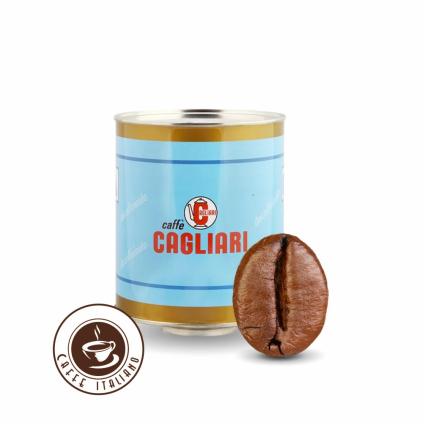 cagliari deca bezkofeinova zrnkova kava 1kg mleta kava arabica robusta logo caffeitaliano