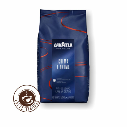 lavazza caffe crema e aroma espresso blue 1kg 40arabica 60robusta logo caffeitaliano