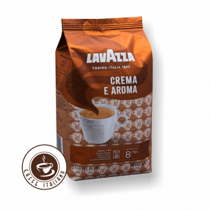 lavazza crema e aroma zrnkova kava 1kg 40arabica 60robusta logo caffeitaliano