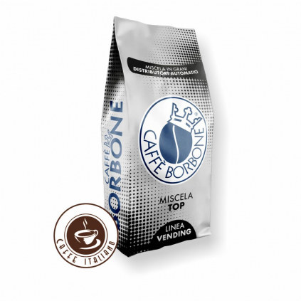 caffe borbone miscela TOP 1kg zrnkova kava arabica robusta logo caffeitaliano