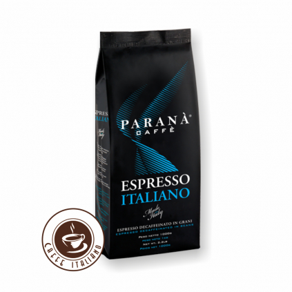 Paraná Espresso Italiano 1kg bezkofeínová