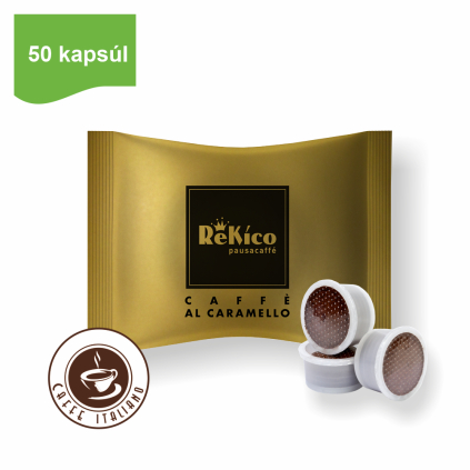 Rekico kávové point kapsule Caramel 50ks