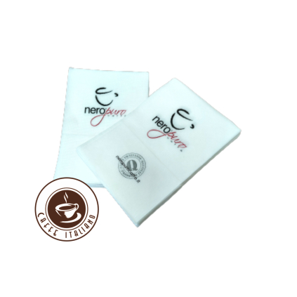 7110 3 neropuro servitky 200ks logo caffeitaliano