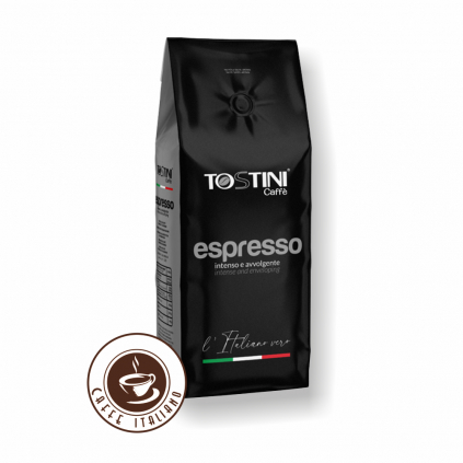 Zrnková káva Tostini Miscela Espresso 1kg