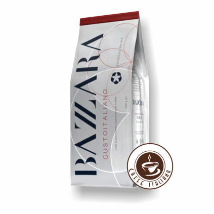 Bazzara Gusto Italiano zrnková káva 1 kg