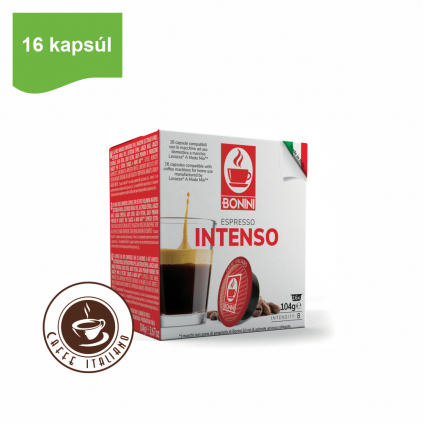 Kapsule Lavazza® A Modo Mio® Bonini Intenso 16 ks