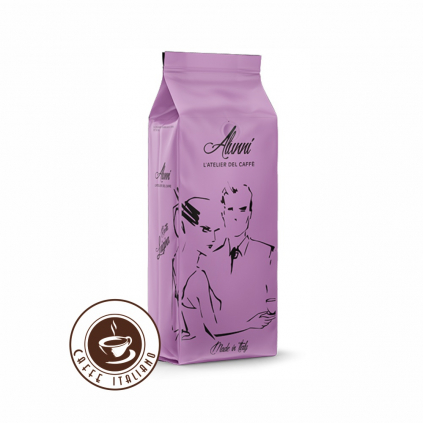 caffe alunni luigina zrnkova kava 1kg arabica robusta logo caffeitaliano