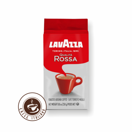 Lavazza Qualita Rossa 250g mletá káva v dóze