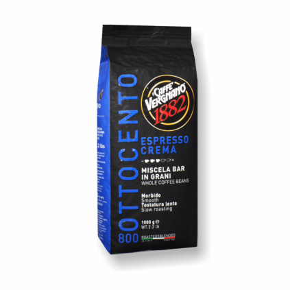 830 2 caffe vergnano espresso crema 800 zrnkova kava 1kg 80arabica 20robusta caffeitaliano