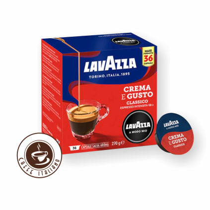 Lavazza® A Modo Mio® Crema e Gusto kapsule 36ks