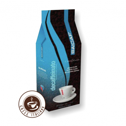 saicaf caffe acaffe bezkofeinova zrnkova kava 500g arabica robusta logo caffeitaliano