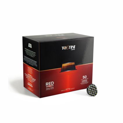 Kapsule A Modo Mio Tostini Red 50ks