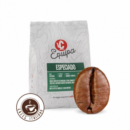 cagliari caffe equipa especiado zrnkova kava 750g arabica robusta logo caffeitaliano