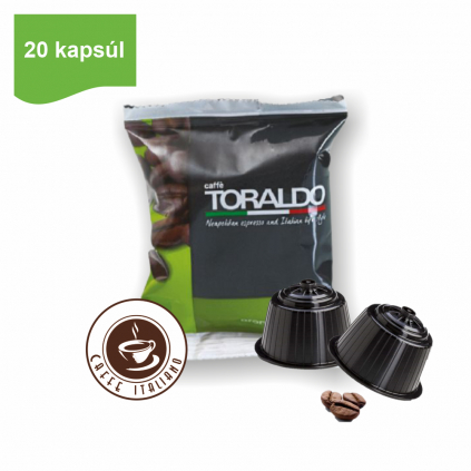 Toraldo caffe dolce gusto Miscela Aromatica 20ks kapsule caffeitaliano logo