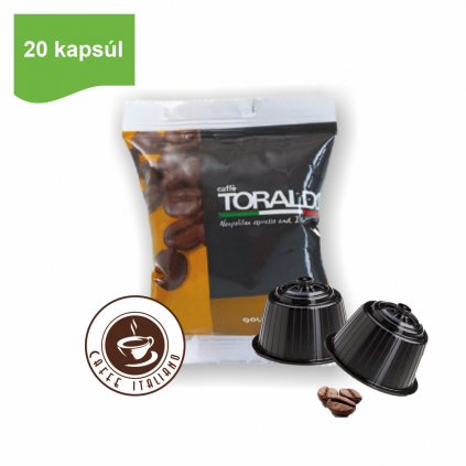 Toraldo caffe dolce gusto Gourmet 20ks kapsule caffeitaliano logo