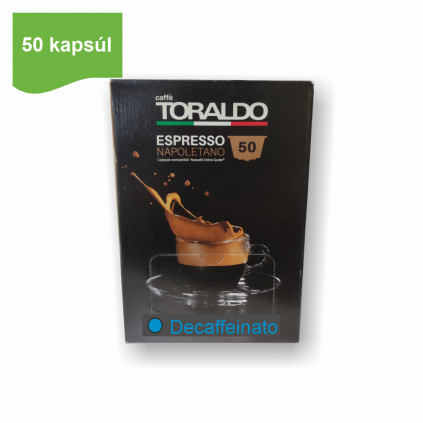 Toraldo caffe dolce gusto bezkofeinova 50ks kapsule caffeitaliano