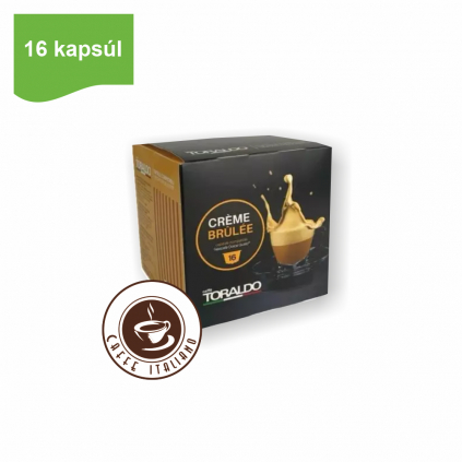 Toraldo caffe dolce gusto krem brulee 16ks kapsule caffeitaliano logo