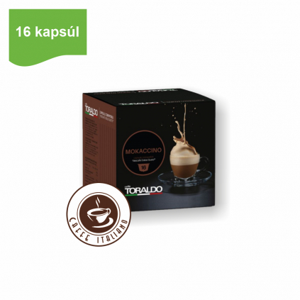 Toraldo caffe dolce gusto mokkacino 16ks kapsule caffeitaliano logo