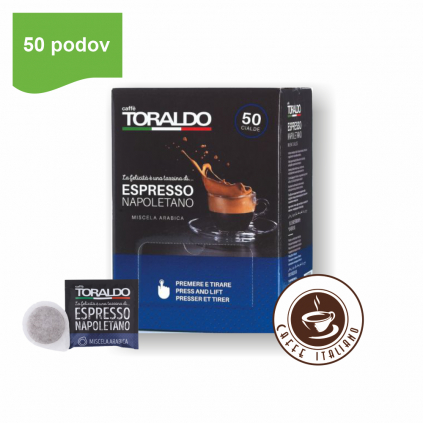 Toraldo caffe Miscela Arabica ESE pody 50ks Arabica caffeitaliano1