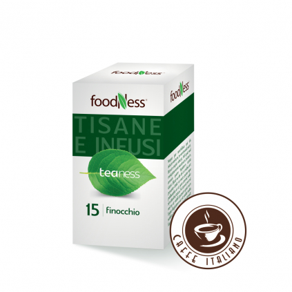 Foodness caj feniklovy bylinkovy 20ks 2g caffeitaliano logo