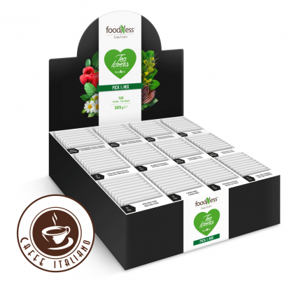 Foodness caj sada pic&mix bylinkove ovocne tea lover 120ks 310g caffeitaliano logo