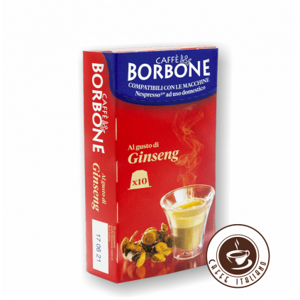 nespresso kapsule zensen 10 ks Borbone logo caffeitaliano