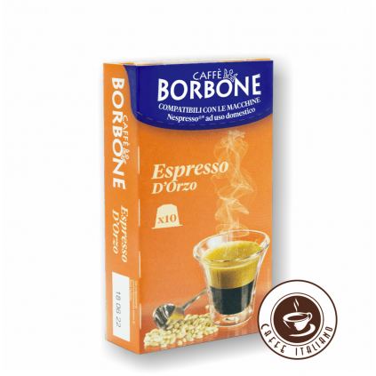 nespresso kapsule jacmen 10 ks Borbone logo caffeitaliano