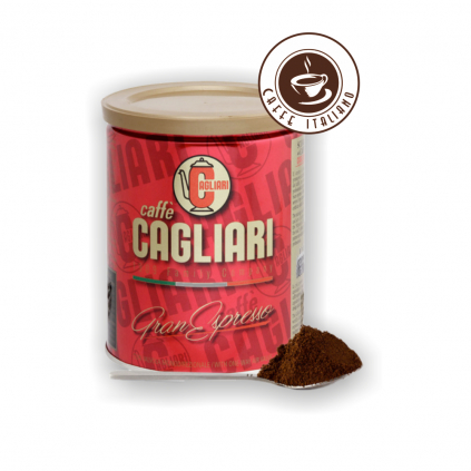 mleta kava cagliari caffe doza 250g kovova gran espresso logo caffeitaliano