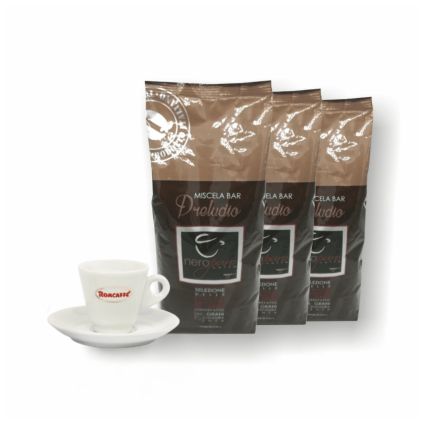 NeroPuro Preludio 3kg kávy + šálka