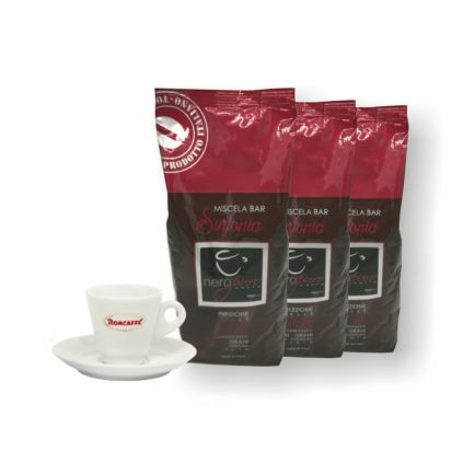NeroPuro Sinfonia 3kg kávy + šálka