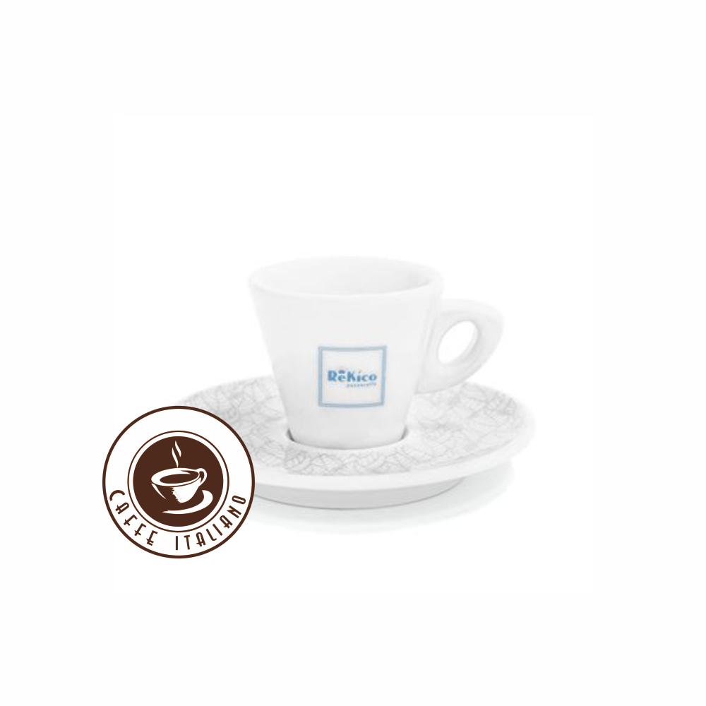 Rekico Espresso šálka DECA 1ks  modré logo
