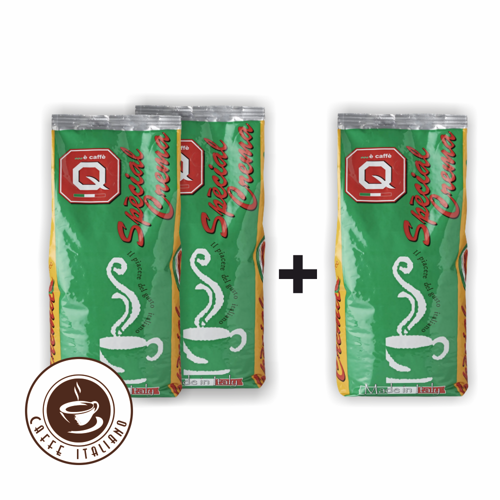 Quaranta Special Crema 1kg zrnková káva 2+1 zdarma