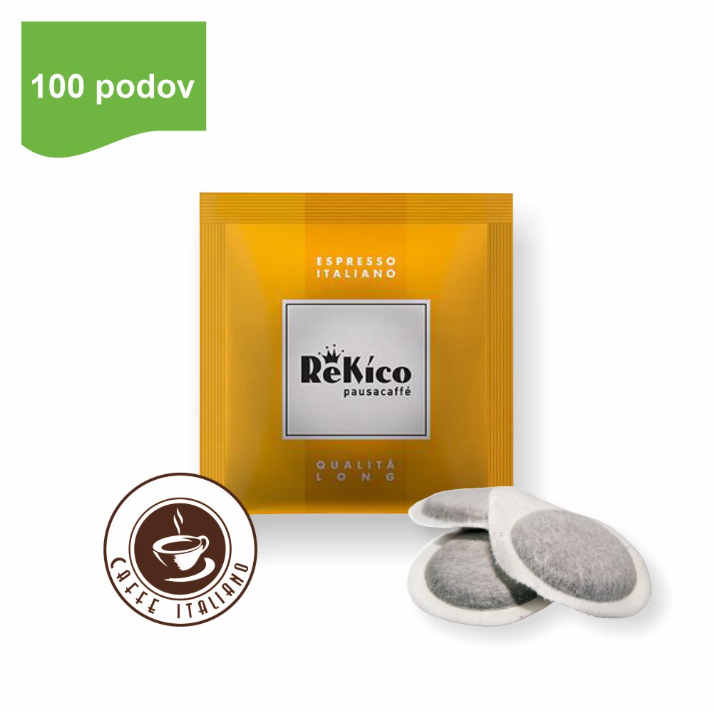 Rekico LONG e.s.e. pody 100ks  80% Arabica + 20% Robusta