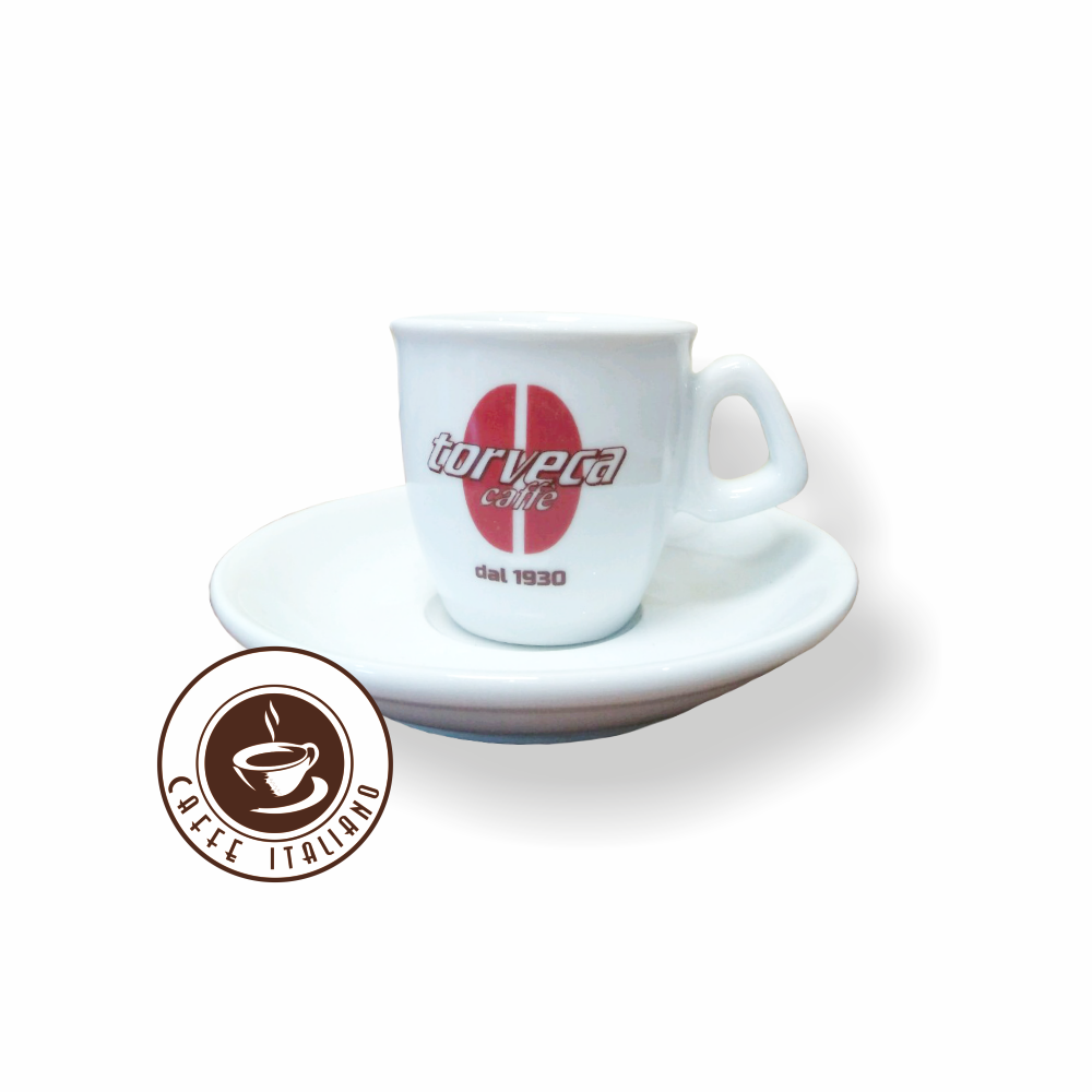 Torveca šálka na espresso s podšálkou 55ml