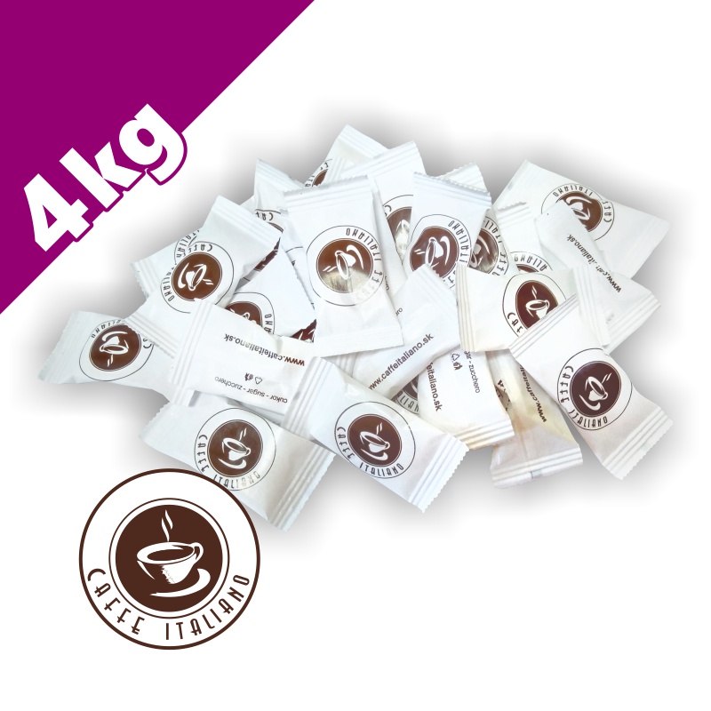 Caffeitaliano porciovaný cukor biely 4kg
