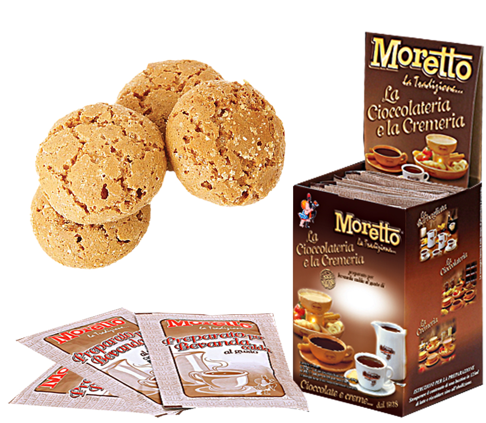 Horúca čokoláda amareto Moretto