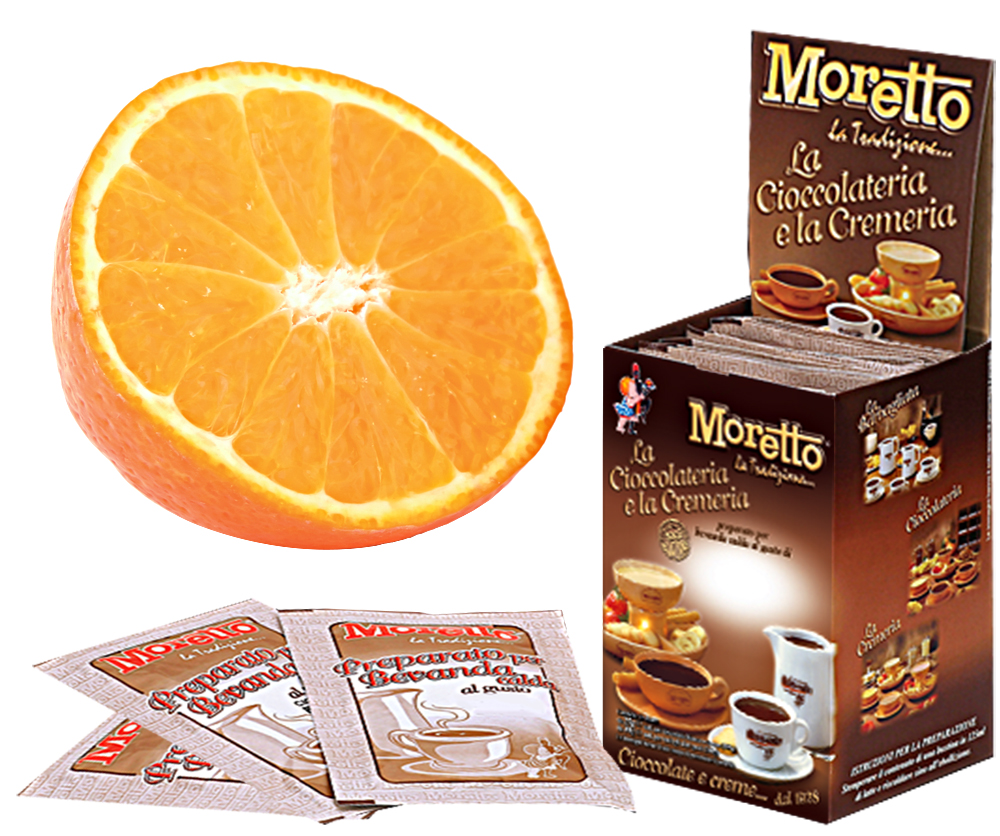 Horúca čokoláda pomaranč Moretto