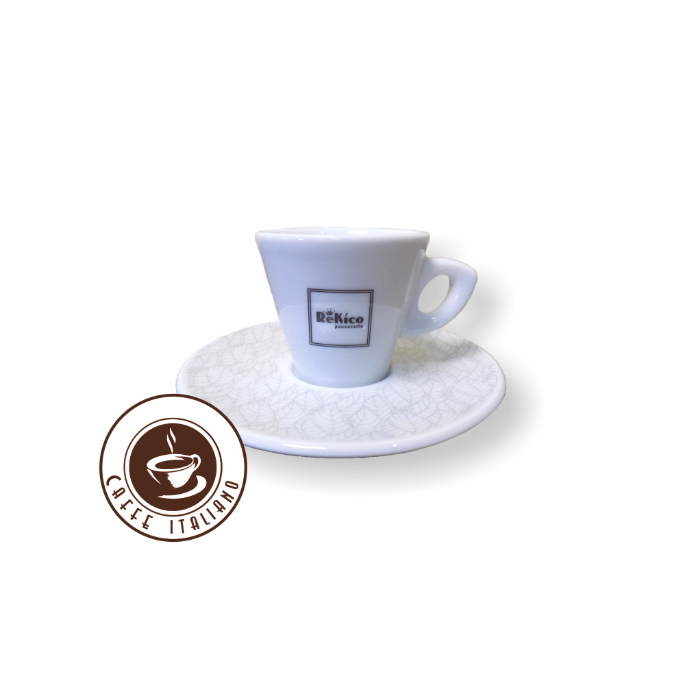 ReKico šálka na espresso s podšálkou 55ml
