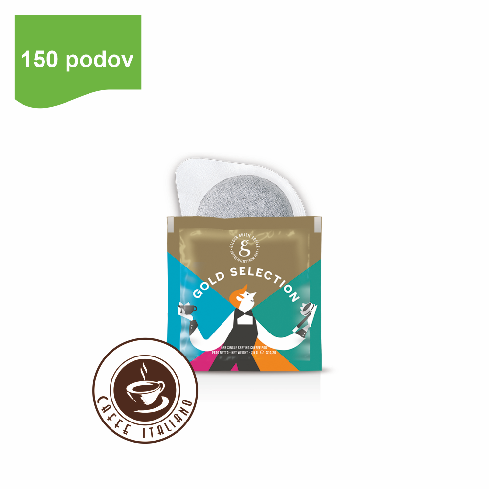 Golden Selection kávové pody 150ks  30% Arabica + 70% Robusta