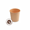 papierovy pohar 110ml hnedy logo caffeitaliano