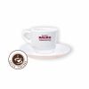 Mauro Espresso šálka biela 60ml – logo značky