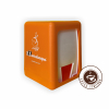 passalacqua drziak na servitky plast oranzovy logo caffeitaliano