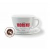 Caffe Moreno šálka cappuccino – logo značky