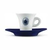 Caffe Borbone šálka Cappuccino + modrá podšálka